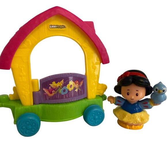 EUC Fisher Price Little People Disney Princess Train Car Parade  8 Pack Set - Picture 5 of 9